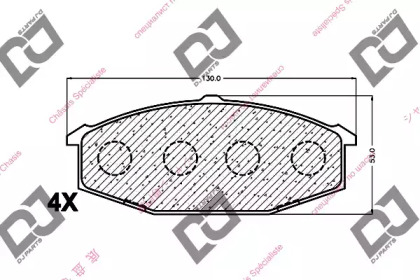 DJ PARTS BP1457